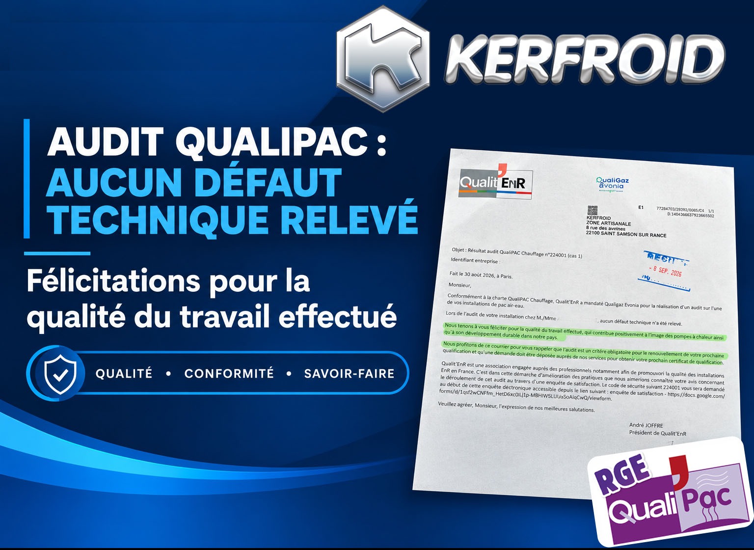 QualiPAC Chauffage